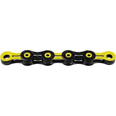 Cha&icirc;ne KMC DLC11 (11 vitesses) - 118 Links 11 Speed Noir/Jaune