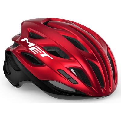 MET Estro Mips Helmet - Red Black Metallic} - L}, Red Black Metallic}