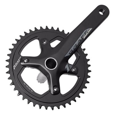 Miche Graff One 11 Speed Road Single Chainset, Black