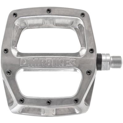 P&eacute;dales plates DMR V12 - Argent}, Argent}