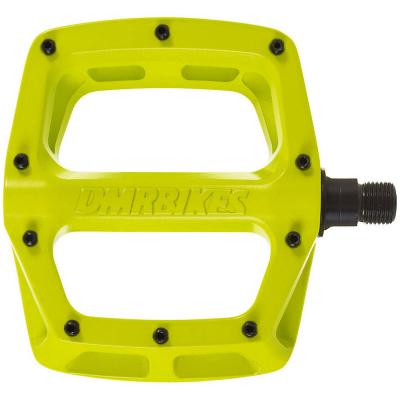 Paire de pedales plates dmr v8 citron vert