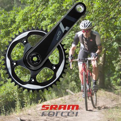 P&eacute;dalier simple SRAM Force 1 X-SYNC GXP (42) - 42T 175mm Carbone
