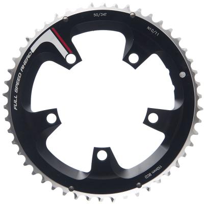 Plateau FSA Super Compact Route N10/11 - Noir} - 110mm, Noir}