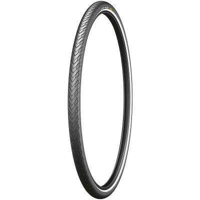 Pneu v&eacute;lo City/VTC/VTT Michelin Protek Cross Max noir/flanc r&eacute;fl&eacute;ch
