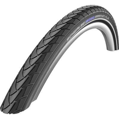 Pneu VTT 26"" Schwalbe Marathon Plus - SmartGuard - Noir} - 26""}, Noir}