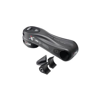 Potence route ITM X-One Full Carbone 31,8mm L.120mm noir