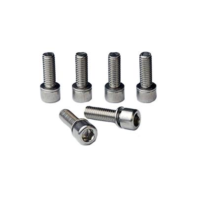 Jeu de vis de potence ritchey titanium potence 4 axis silver 6 vis