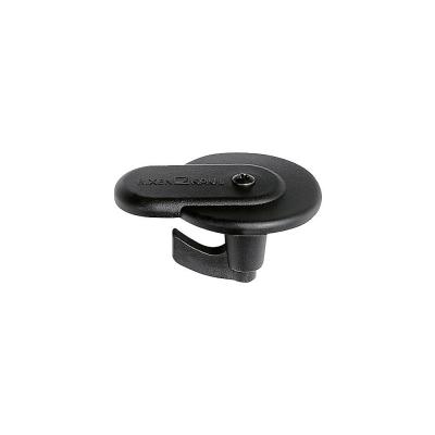 Paire d attaches fixe porte bagage klickfix korbfix i noir