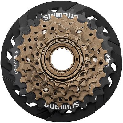 Cassette Shimano Tourney TZ500 (7 vitesses) - 14-34t Black-Gold