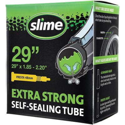 Slime Self Sealing Inner Tube (Schrader Valve) - Noir} - 29""}, Noir}