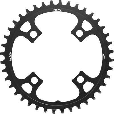 SunRace CRMX00 Plateau &eacute;troit large largeur VTT 4 bras 38 dents Noir