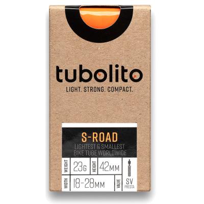 Chambre &agrave; air Tubolito S-Tubo Route 700x18-25C Presta 80mm