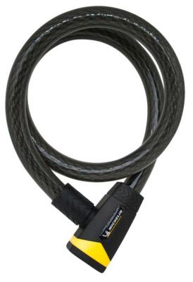 MICHELIN c&acirc;ble antivol &agrave; cl&eacute; &Oslash;25mm 1,20m 507453 Noir