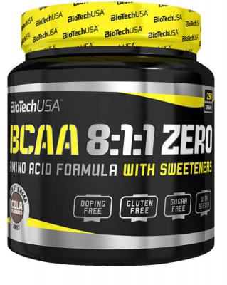 Biotech BCAA 811 Zero Bleu Framboise Acide Amin&eacute; 250g