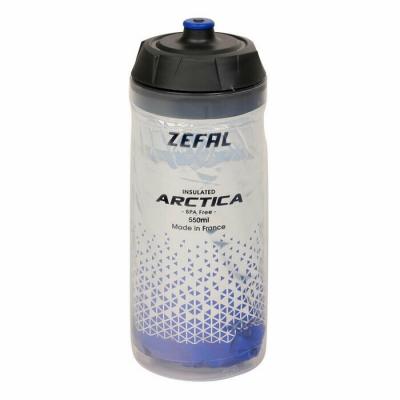Bidon Isotherm Z&eacute;fal Arctica 55 550ml bleu/argent (bouchon visser)