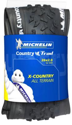 Pneu v&eacute;lo VTT Michelin Country Trail Tubeless Ready TS noir (26 x 2.0