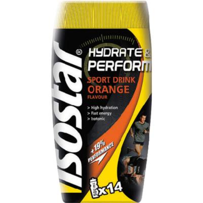 Boisson Isotonique Poudre Hydrate & Perform Orange 560g - ISOSTAR