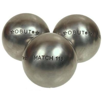Boules De Petanque - OBUT - Match 115 It 73 690 0 Jeu 3 B -