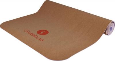 Sveltus tapis de yoga li&egrave;ge 183 x 61 cm marron