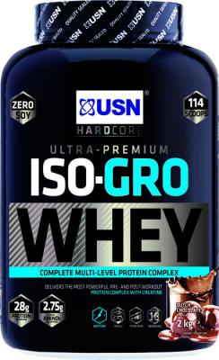 USN ISOGRO Chocolat 2 kg Prise de Masse