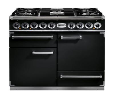 Piano de cuisson Falcon NOIR CHROME 110 CM GAZ F1092DXDFBL/CM-EU