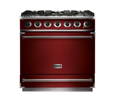 Cuisini&egrave;re mixte FALCON 900S rouge cerise - F900SDFRD/NM