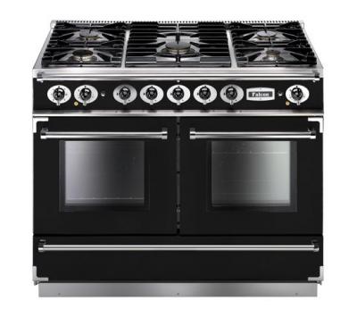 Piano de cuisson Falcon NOIR CHROME 110 CM GAZ FCON1092DFBL/CM-EU