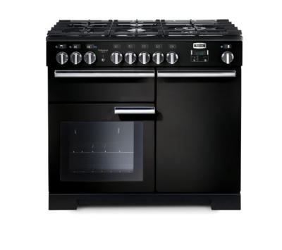 Piano de cuisson Falcon NOIR CHROME 100 CM GAZ PDL100DFGB/C-EU