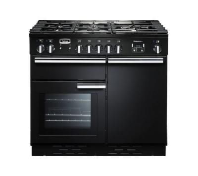 Cuisini&egrave;re FALCON Professional+ 100 Mixte Noire/Chrome - PROP100DFGB/C