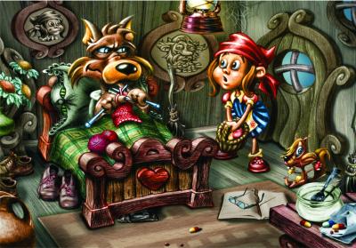 Puzzle Biro Donat: Le Petit Chaperon Rouge DToys