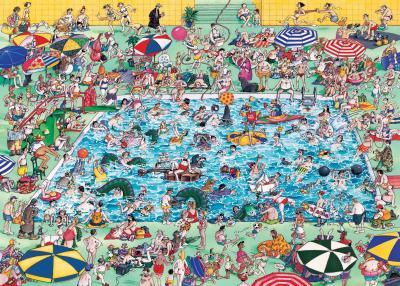 Puzzle 1000 pi&egrave;ces Heye Cool Down Blachon