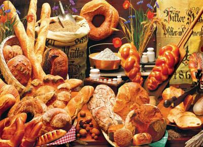 Puzzle Bread Table Eurographics