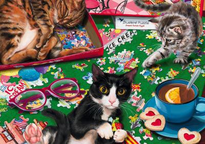 Puzzle - les chats - 1000 pi&egrave;ces 90030