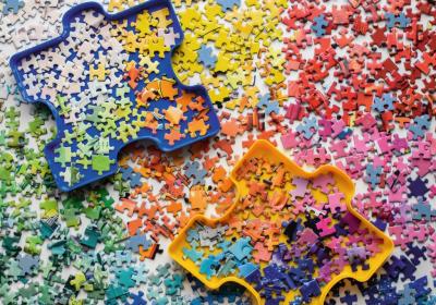 Puzzle 1000 pi&egrave;ces - la palette du puzzleur