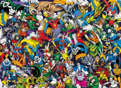 DC COMICS - IMPOSSIBLE PUZZLE (1000 STUKJES) 