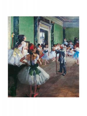 Puzzle 1000 pi&egrave;ces DEGAS - CLASSE DE DANSE PIATNIK Multicolore