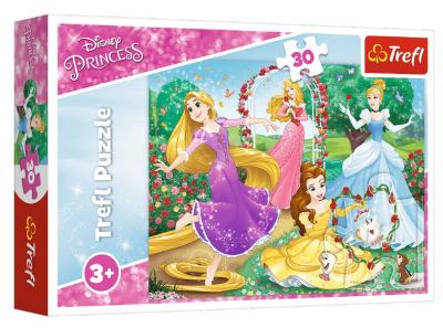 Puzzle princesse 30 pieces aurore raiponce cendrillon