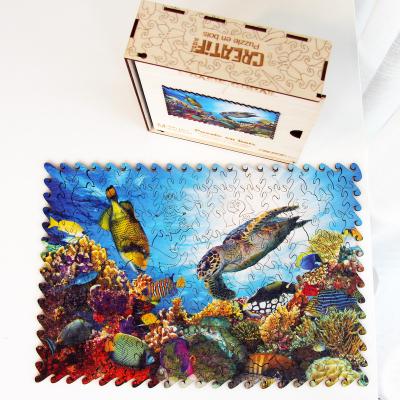 Puzzle en Bois - L'Oasis Corail Harmandi Puzzle Creatif