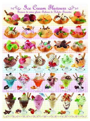 Eurographics puzzle 1000 pc - ice cream flavours