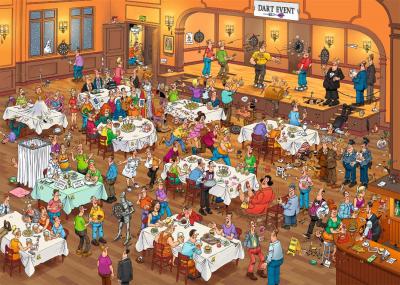 Puzzle Jan Van Haasteren - Fl&eacute;chettes Jumbo
