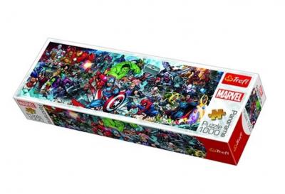 Puzzle panorama 1000 pi&egrave;ces H&eacute;ros Marvel