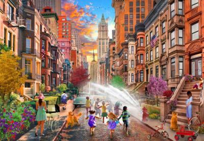 Puzzle Journ&eacute;es d'Et&eacute; Chaudes &agrave; New York Bluebird Puzzle