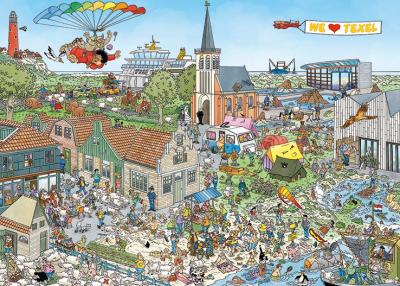 Puzzle JVH RETRAITE INSULAIRE (1000 PI&Egrave;CES) Jumbo