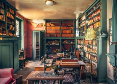 Puzzle Lost Places - Mysterious Castle Library Ravensburger