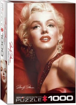 Eurographics PUZZLE 1000P M. MONROE PORTRAIT ROUGE EUROGRAPHICS- - Pu