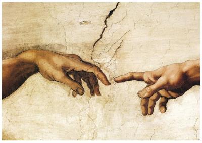 Puzzle Michel Ange : La Cr&eacute;ation de l'Homme (d&eacute;tail) Eurographics