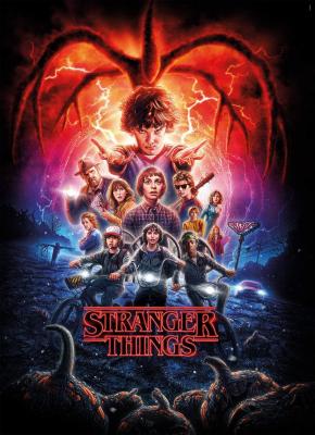 Clementoni Puzzle Stranger Things - 1000 pi&egrave;ces (Ax2) - - Puzzle