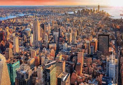 Clementoni Puzzle 1000 Pi&egrave;ces - High Quality Collection - New York City Sunset