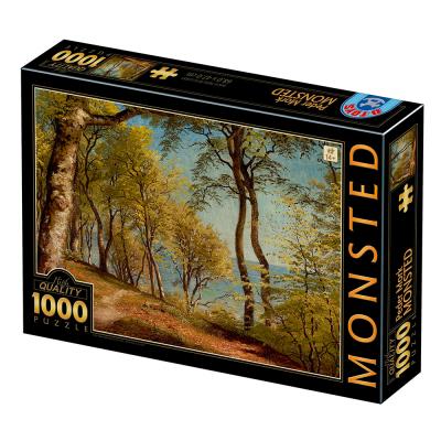 Puzzle Peder M&oslash;rk M&oslash;nsted - Birch Trees at a Coast DToys