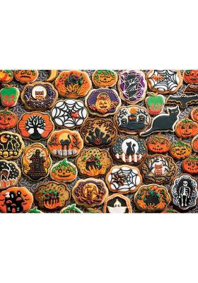 Puzzle Pi&egrave;ces XXL - Halloween Cookies Cobble Hill / Outset Media